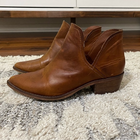 Steve Madden Austin Leather booties - cognac - Picture 8 of 10